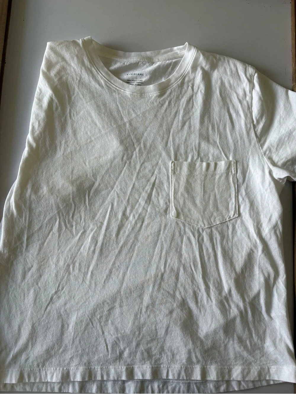 Everlane Boxy Pocket T-Shirt - Gray - Picture 7 of 7